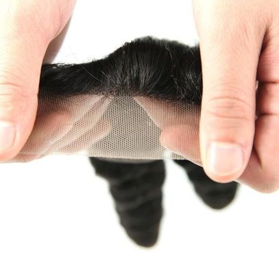 Κίνα Ανθρώπινα μαλλιά περουκών περάτωσης γνήσιων μαλακοί 4 X 4 δαντελλών χωρίς Chemiacal επεξεργασμένα προμηθευτής